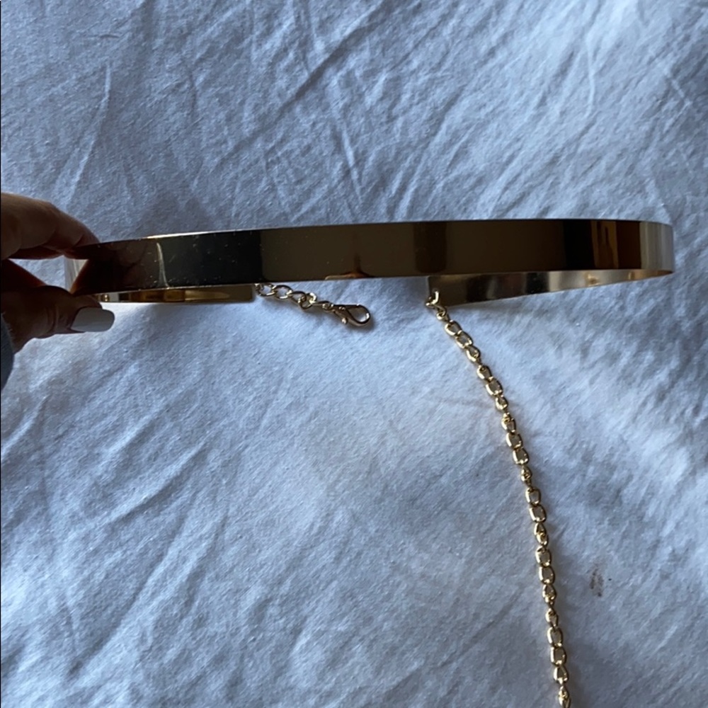 Gold metaled waisted belted - Picture 2 of 2